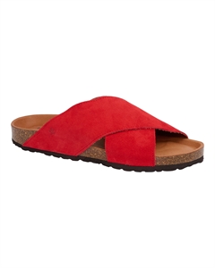 Annet sandal, Rojo/black bund